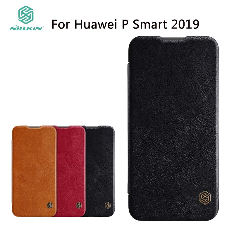 Huawei P Smart 2019 Phone Case Nillkin Qin Flip Leather