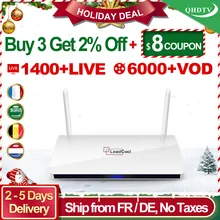 Android IPTV Box French Arabic IPTV Set Top Box VIP Sports Sky IT UK DE European 900+HD Abonnement Live TV French APK Included