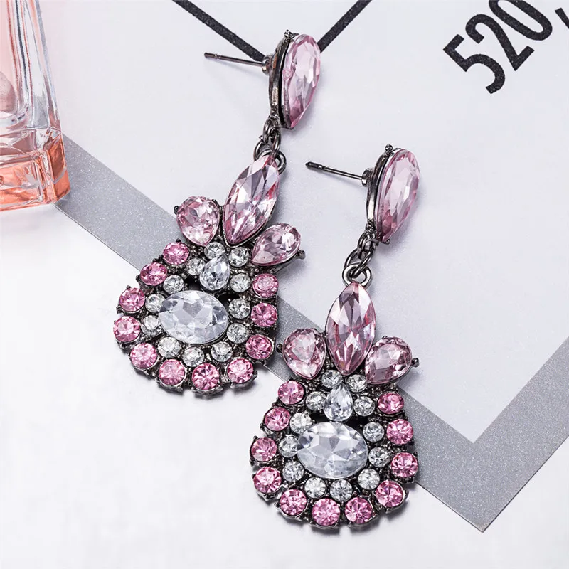 DODO Bohemia Jewelry Exquisite 585 White Gold Color Earrings Modern Beautiful Water Drop Earrings for Women Brincos Bijoux LE34 (9)