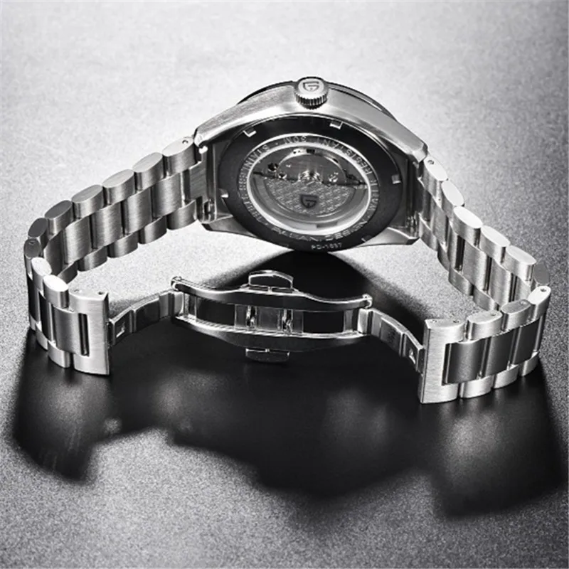 Новые мужские часы PAGANI роскошный дизайн механические Автоматические модные деловые мужские часы из нержавеющей стали Reloj Hombre