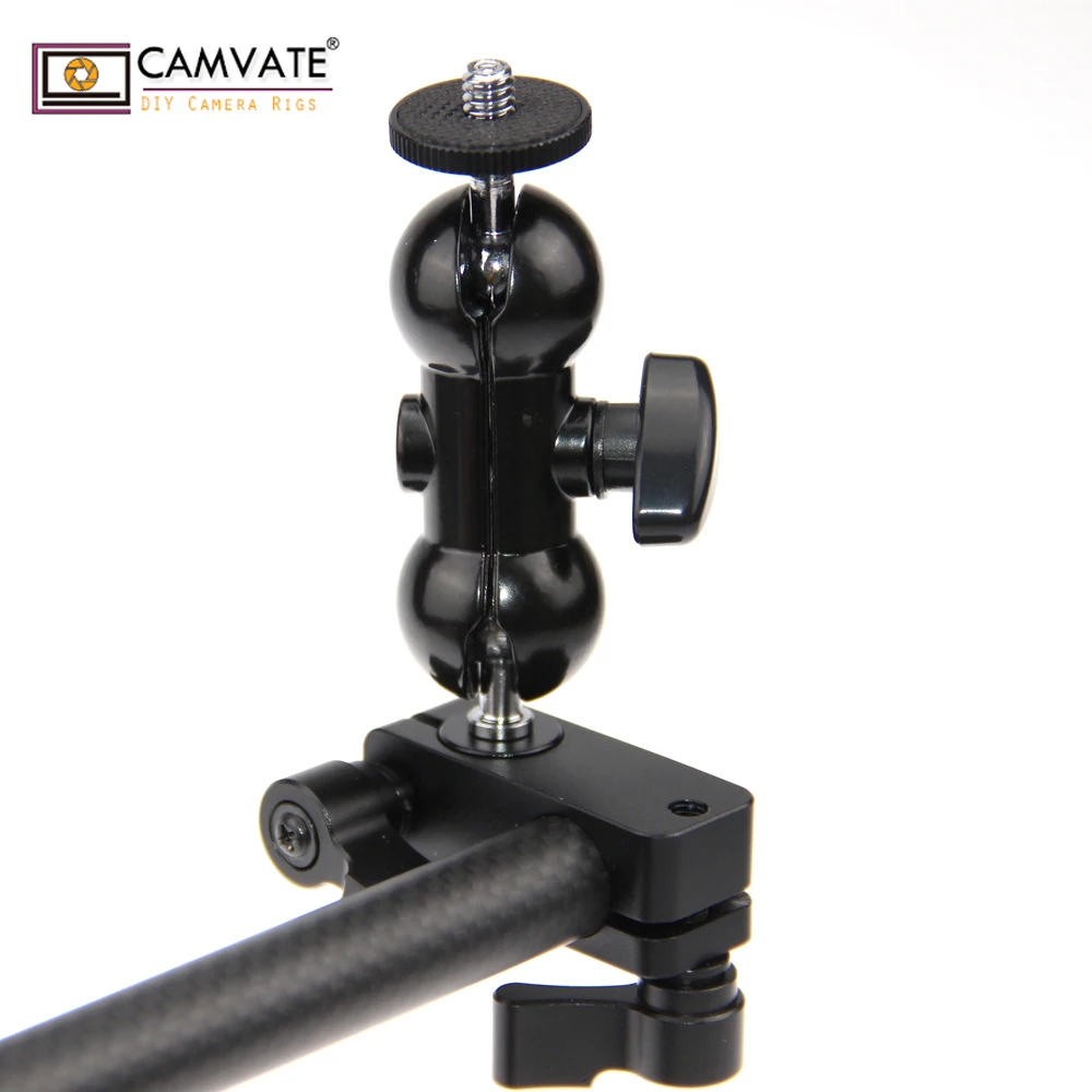 CAMVATE 90 градусов стержень зажим + 360 1/4 &quotшарнирное крепление волшебное Крепление