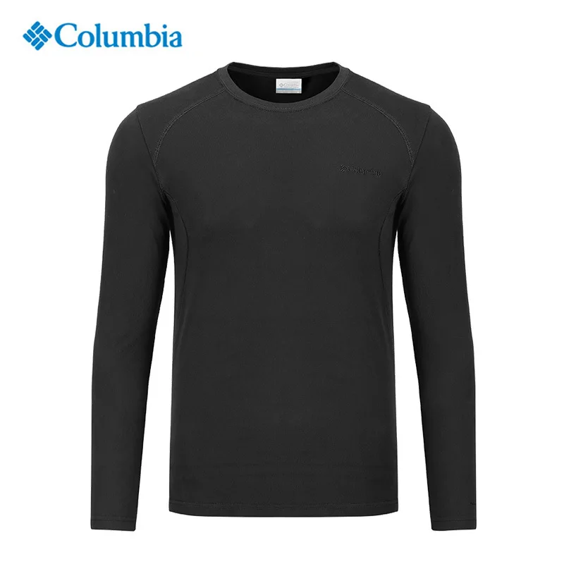 

New Colombian Men's Thermal Round Neck Thermal Underwear Long Sleeve T-shirt PM3518 Autumn and Winter 2018 Solid Cotton Full