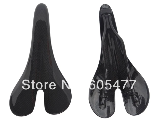 

SD-005 Full carbon Glossy Road Mountain Bike MTB seat saddle (one )