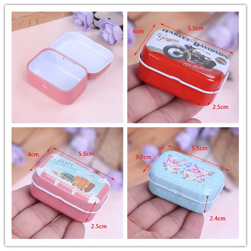 

Mini Tin Pill Case Colorful Box 7Day Medicine Tablet Box Mini Cute Storage Organizer Health Care Weekly Pill Box 3styles