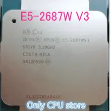 E5-2687WV3 Intel Xeon E5 2687WV3 3,1 ГГц 10-ядерный Натяжной канат длиной 25 м Кэш E5 2687W V3 FCLGA2011-3 160W