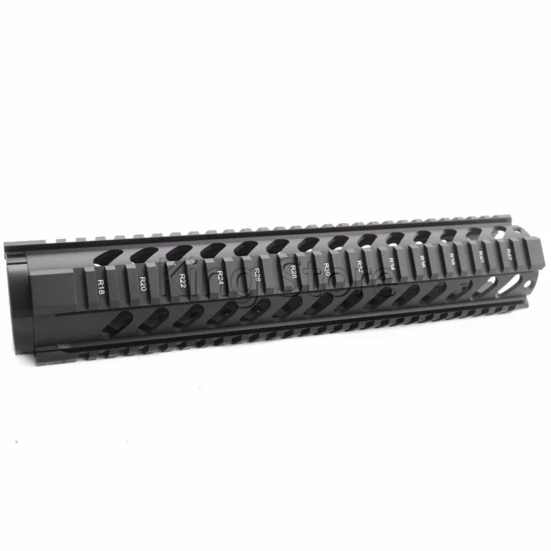 AR-15 M4 Тактический средней длины 12 дюймов поплавок Handguard Пикатинни трубка с торцевой крышкой