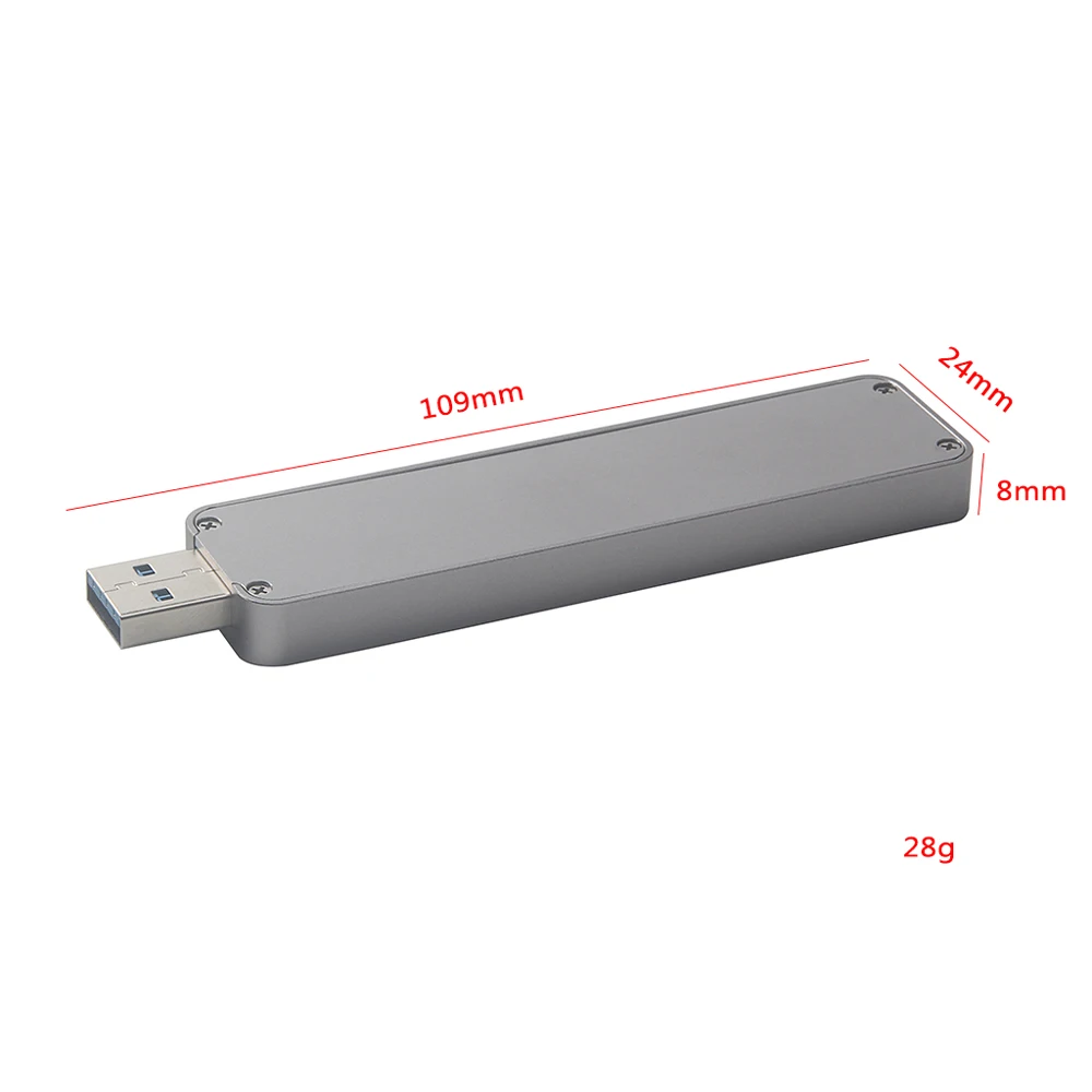 M.2 NVME к USB 3,0 Sata к USB адаптеру M2 NGFF PCIE SSD адаптер карта портативный жесткий диск Корпус Plug& Play