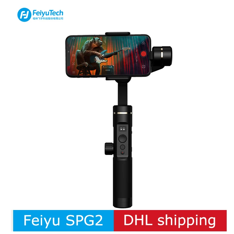 

FeiyuTech SPG2 3-Axis Handheld Stabilizer Gimbal for Smartphone action camera iphone XS X Max 7 8 6 Gopro 7 PK DJI osmo smooth 4