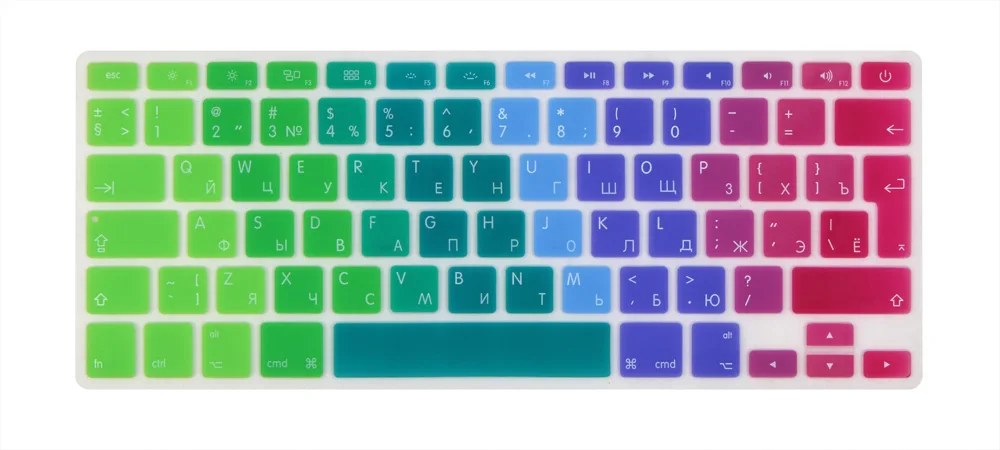 Русская евро Клавиатура для Mid 2009 2015 MacBook Pro 13 15 дюймов Retina/CD ROM A1502 A1425 A1278 A1398