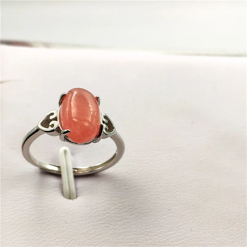 Adjustable Ring Natural Rhodochrosite (2)