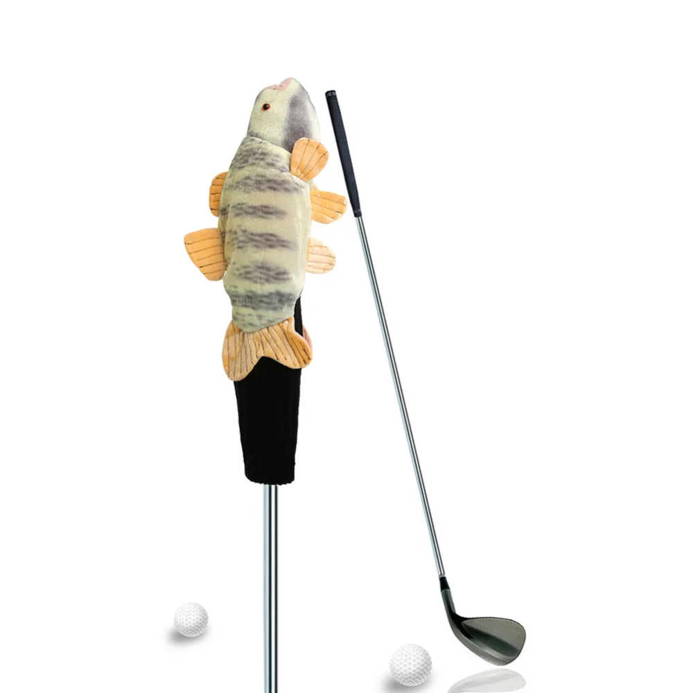 

Dust-proof Golf Bar Head Protection Covers Cute Cartoon Dog /Rose /Spotted Dog/Fish Shape Waterproof Golf Club Headcover Plush