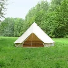 Лидер продаж 4 м хлопковое полотно Белл палатка для кемпинга открытый