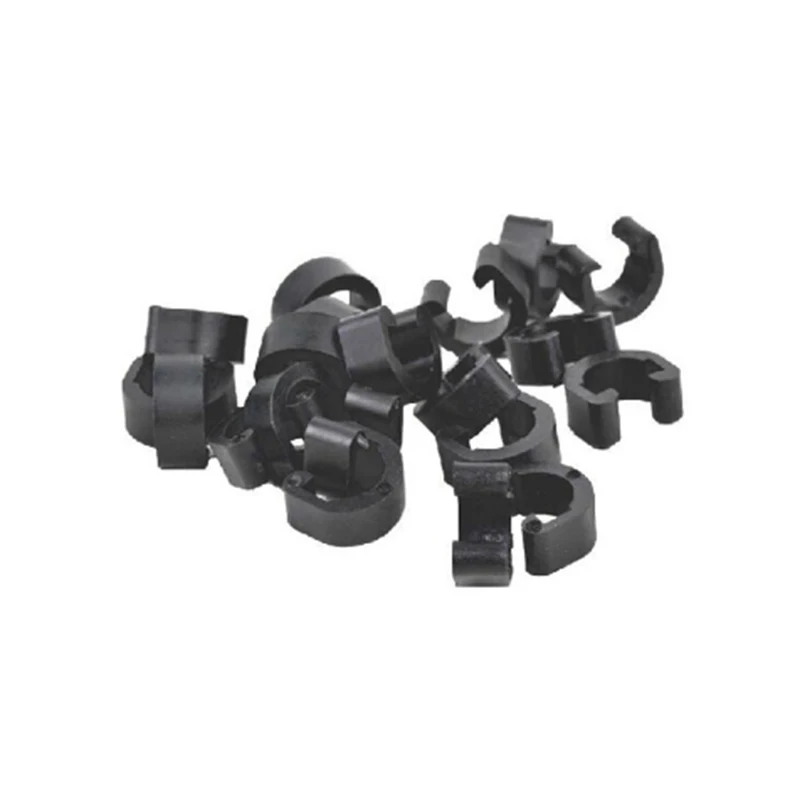 

C Type Buckles Bike Disc Brake Cable Sets Pipe Line Deduction Transmission Pipe Snap Clamp Tubing Buckle 50pcs free shipping