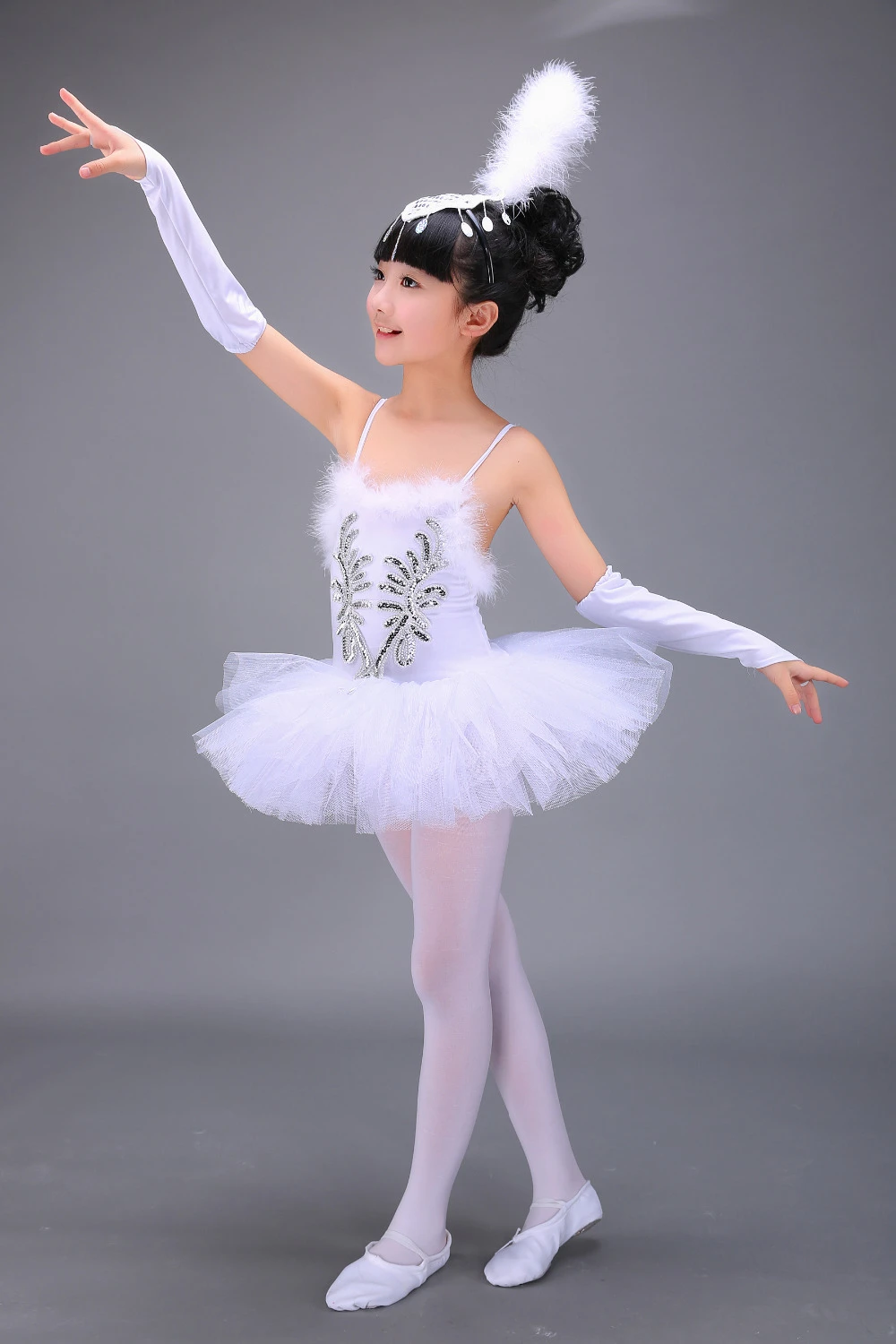 Disfraz profesional de tutú de Ballet El lago de los cisnes blanca para niñas, de bailarina, ropa de Ballet, ropa de baile|Ballet| - AliExpress