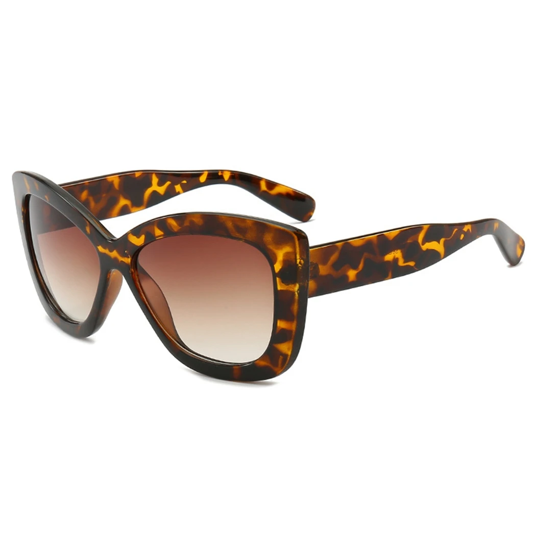 Summer Women Outdoor Sunglasses Wrap PC Frame Female Sun Glasses 7 Colors Gradient Shade UV400 Protection Oversized Sunglasses