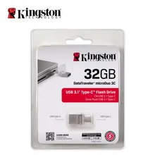 Kingston OTG Type C usb flash pen drive 3 1 USB 3 0 32gb 64gb 128gb