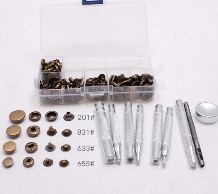 

Metal Press Pliers Tools+40X Snap Buttons(mixed 655/633/831/201) Fasteners Press Stud for handmade Scrapbook Craft DIY Sewing