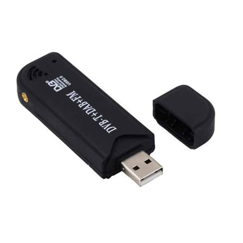 Universial цифровой USB2.0 HD ТВ FM + DAB DVB-T RTL2832U + FC0012 Поддержка SDR-тюнер приемник Придерживайтесь