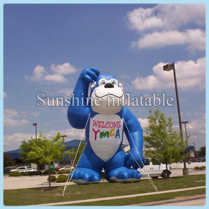 

6m high inflatable Monkey mascot for sale