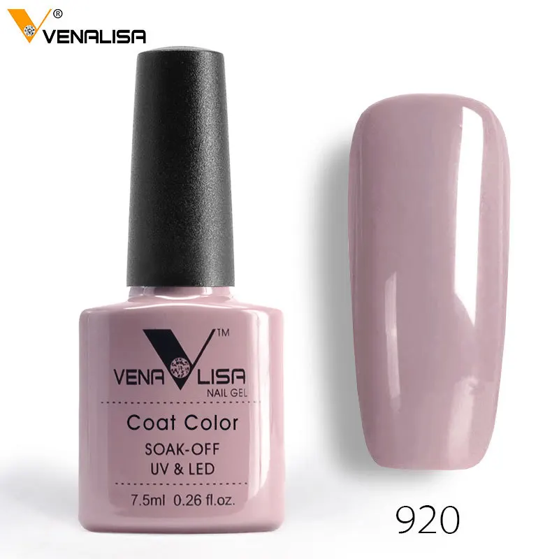 Venalisa, 60 цветов, лак для ногтей, для красоты, сделай сам, дизайн ногтей, гель, УФ led, 7,5 мл, для дизайна ногтей, эмаль, гель, лак для ногтей, УФ лак, гель - Цвет: 920
