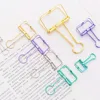 Luxury high quality 93 Multicolor Metal Binder Clip Clamp Paper Bookmark Clips Student School Office Supplies ► Photo 2/6