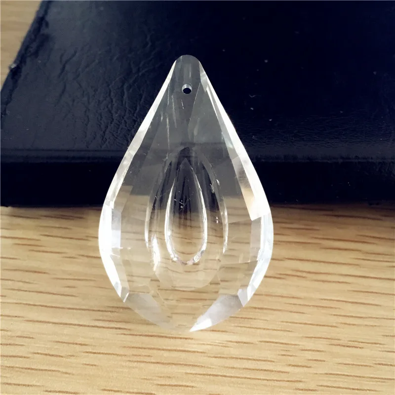 Lute 20pc/Lot 50*31*15mm Crystal Chandelier Crystal Pendants Garland Strand Parts,Crystal Chandelier Trimming Diy Beads Ornament