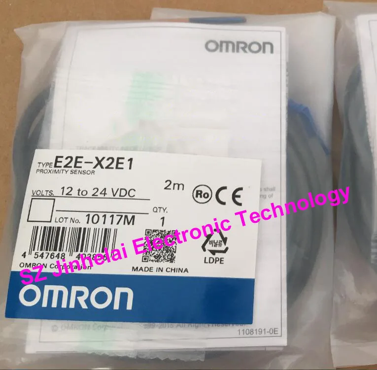 

100% Authentic original OMRON Proximity switch, Proximity sensor E2E-X2E1 2M 12-24VDC