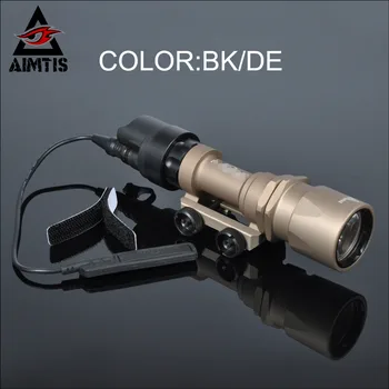 

AIMTIS Best M951 Tactical LED Flashlight AR Military Weaponlight Constant and Momentary Output with Tape Switch for Discount