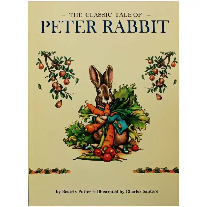 

Peter Rabbit By Beatrix Potter Educational English Picture Book Learning Card Story Book For Baby Kids Children Gifts