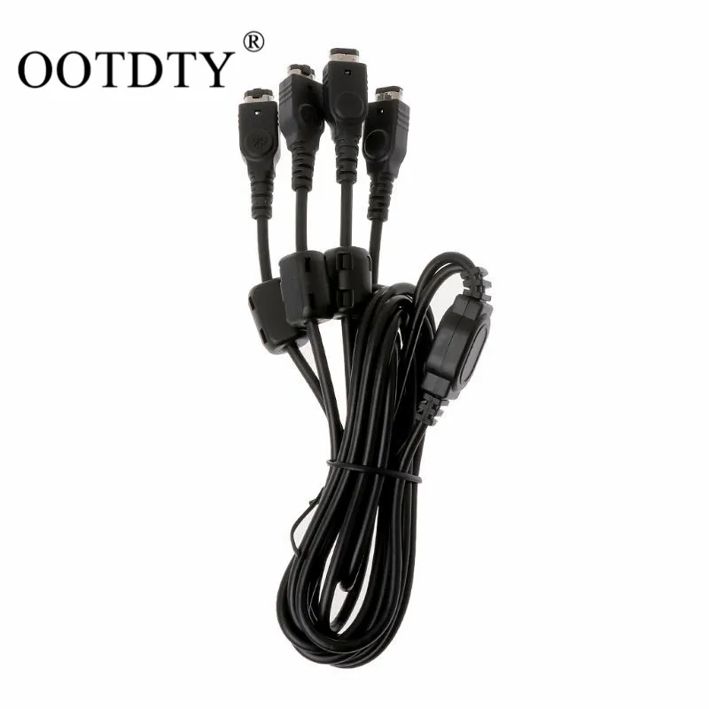 

Cinpel 4 Player Link Cable for Nintendo Gameboy Advanced SP for GBA SP approx 1.5m