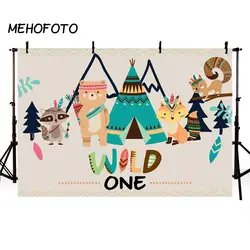 MEHOFOTO Wild One для День рождения фотографии фонов десерт стол Декор фото фон Photocall печатается фон