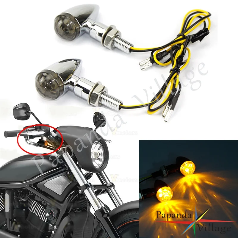 Bullet Motorcycle turn Signals