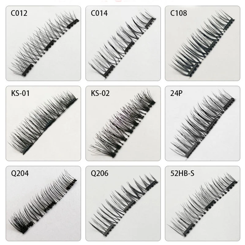 Магнитные накладные 3D ресницы, мягкие натуральные длинные накладные ресницы без клея, макияж