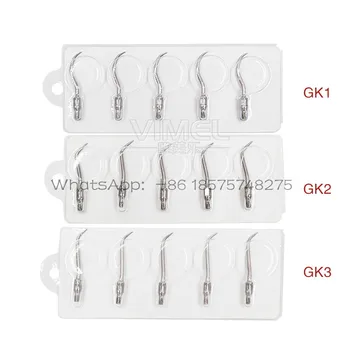 

5 Dental KAVO Air Scaler Insert Tips GK1 / GK2 /GK3 Remove Calculus Bacterial Supragingival scaling tips