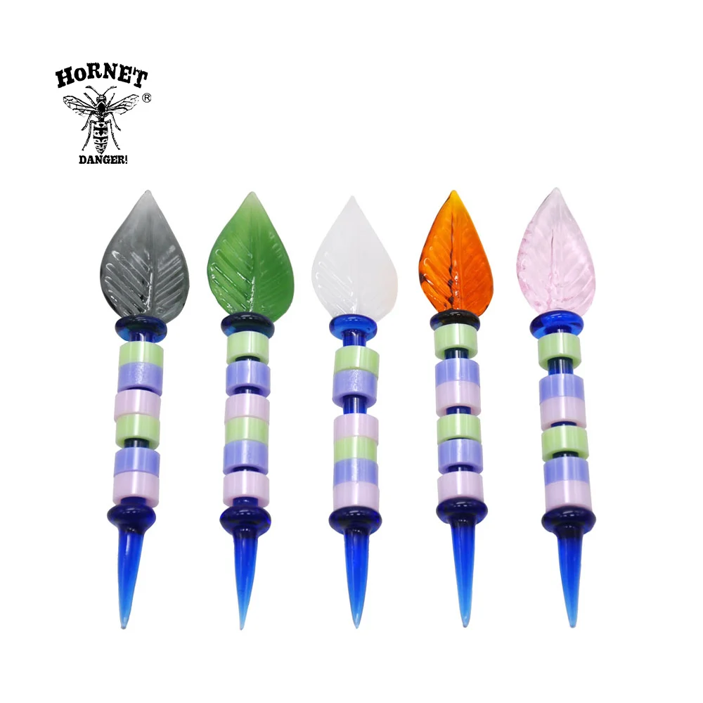 

HORNET Premium Glass Dabbler 4.8 Inch Wax Dab Tool Colorful Thick Pyrex Dabber Tools Quartz Banger Nails Dab Rigs Wholesale