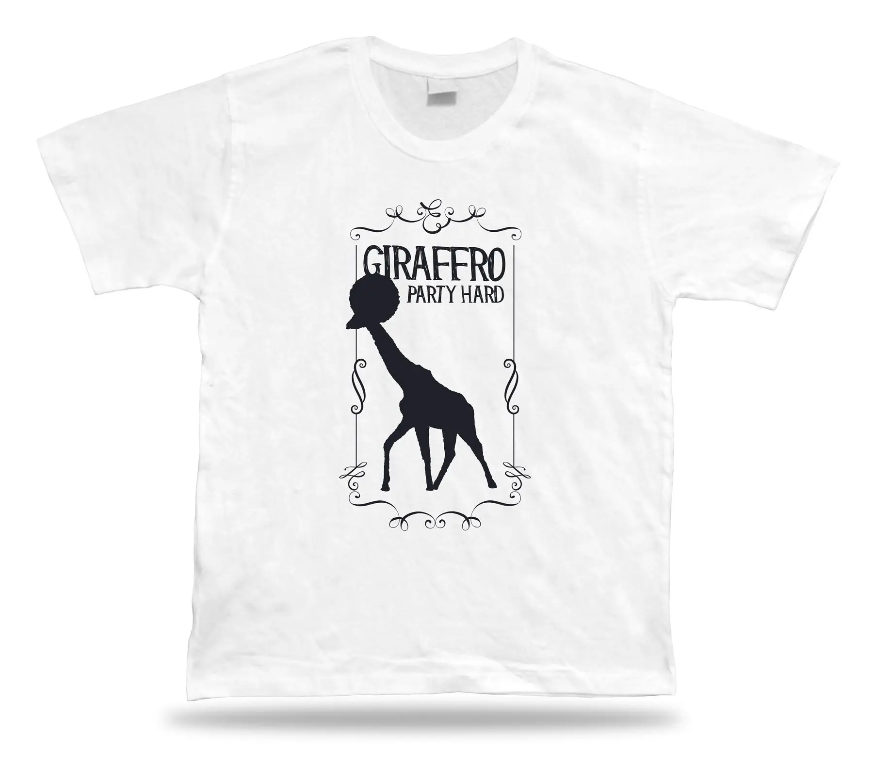 Giraffro партия жесткий вектор Стильная современная футболка дизайн идея одежда