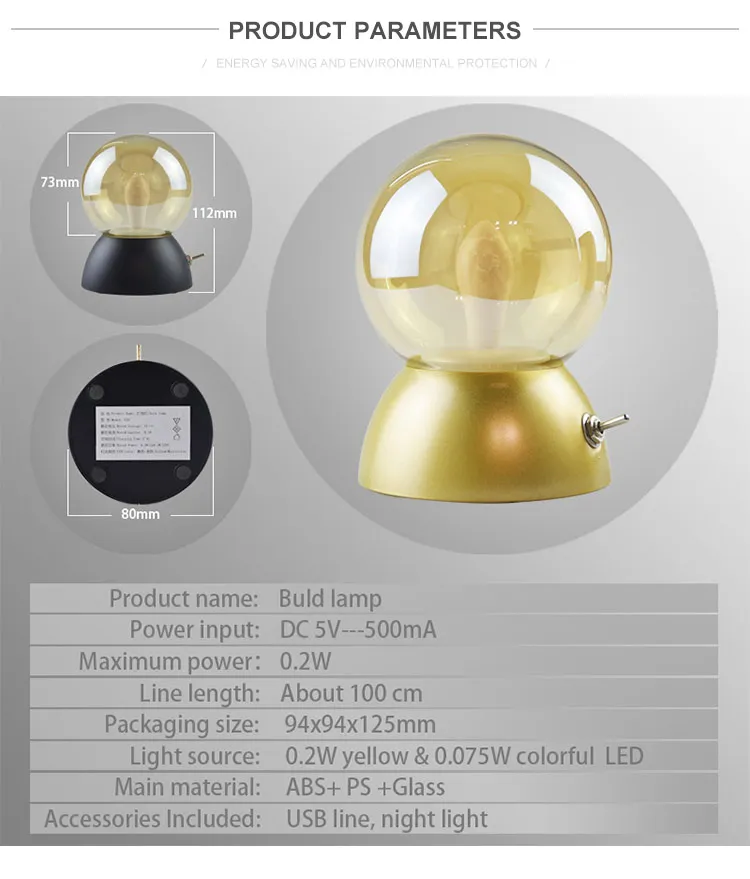 DE.SOUL Night Lights LED Flame Lamps  Rechargeable  Lamps  Lighting Bedroom Lamp Night Light Color Change Night lamps  Gift (7)