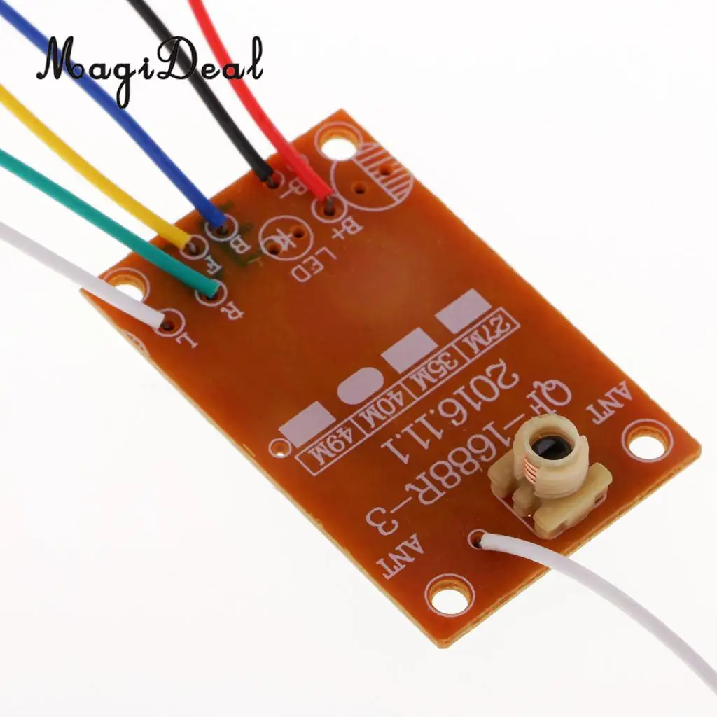 27M 4CH Remote Control Module Receiver & Transmitter Wireless Board with Antenna for Mini DIY RC Toy Car Accessories