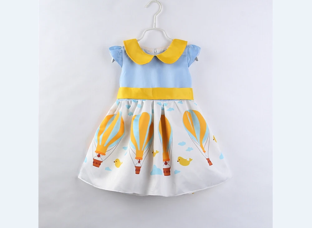 

2018 Casual Toddler Girls Summer Princess Dress Baby Party Wedding Pageant Dresses Clothes Size 2-6T