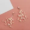 Pendientes Punk para mujer, nuevos pendientes a la moda, temperamento elegante, personalidad Simple, completamente de estrellas, borla larga, perla, línea de pescado, 2022 ► Foto 2/5