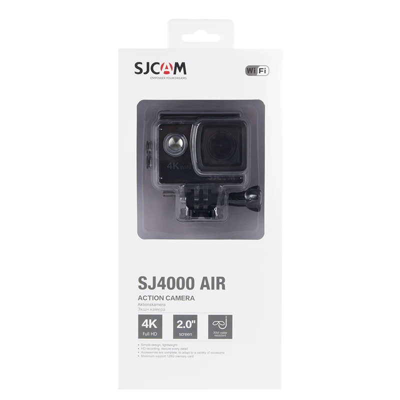 SJCAM SJ4000 AIR 4K экшн-камера Full HD 4K 30fps WiFi Спортивная DV мини-камера на шлем Водонепроницаемая Спортивная DV J CAM 4000 air дешевая