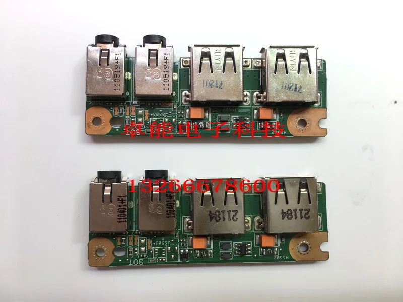 Оригинальная плата с аудиоразъемом USB для ASUS K53 K53SV K53SD A53S X53S K53S P53S|Материнские