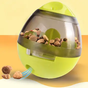 

Pet Dog IQ Test Treat Dispenser Food Ball Dispensing Puppy Food Feed Toys TB Sale