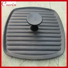 Профессиональный Принадлежности для шашлыков барбекю чугун бифштекс говядина свинины плита Еда класса гриль пресс инструмент молоток