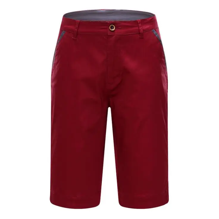 Новая летняя спортивная одежда для гольфа мужские однотонные шорты для гольфа хлопковые дышащие быстросохнущие спортивные шорты до колена размер 30-38