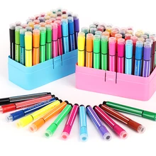 Моющиеся акварельные ручки товары для рукоделия для детей печать офисные школьные принадлежности для рисования подарок для детей художественный маркер