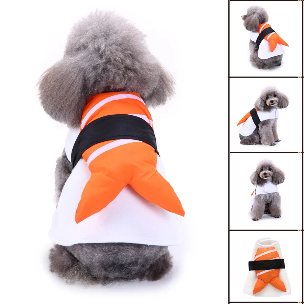

Dog Clothes Fashion Polyester Costume Company Sushi Pet Costume Dress Up Clothes Ropa Para Perro Ropa Perro Pet Clothes Clothing
