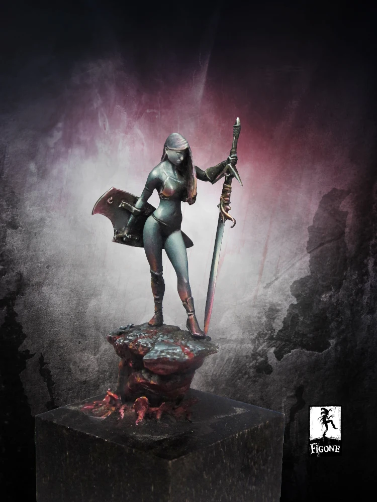 [Loong Way Miniatures] Figone Desesperancia 38 мм (не inculd основание) полимерная миниатюра|Аксессуары