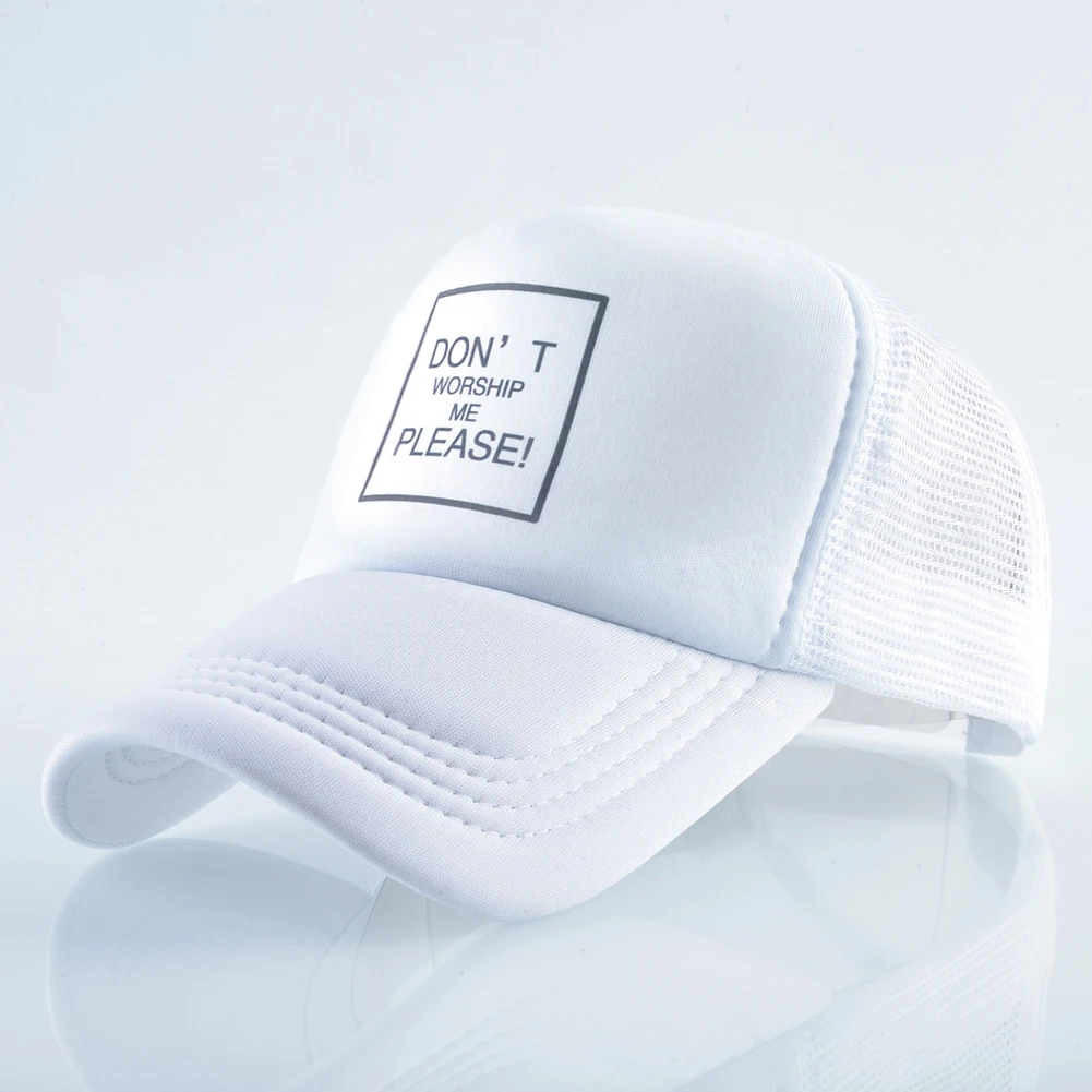 Fashion Women Cap Baseball Hat Flat Snapback Mens Trucker Caps Summer Mesh Adjustable Dad Hats Hip Hop Casual Casquette Homme