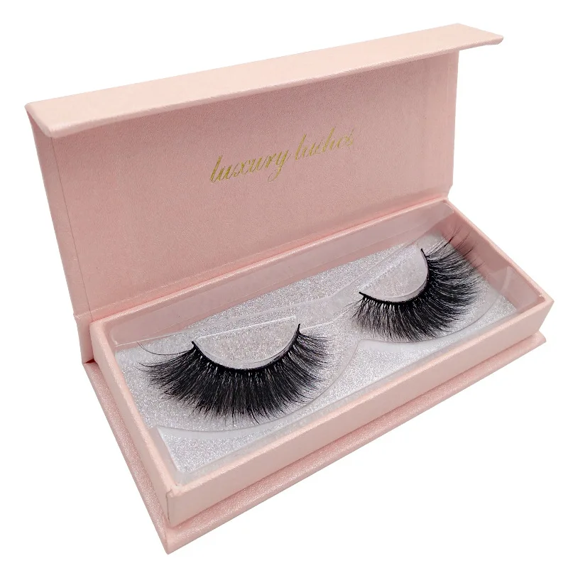 3d Mink False Lashes Natural Mink Thick False Eyelashes Extension Lashes Make Up Set Soft Nagaraku Pink Beauty Box Handmade Hot (26)